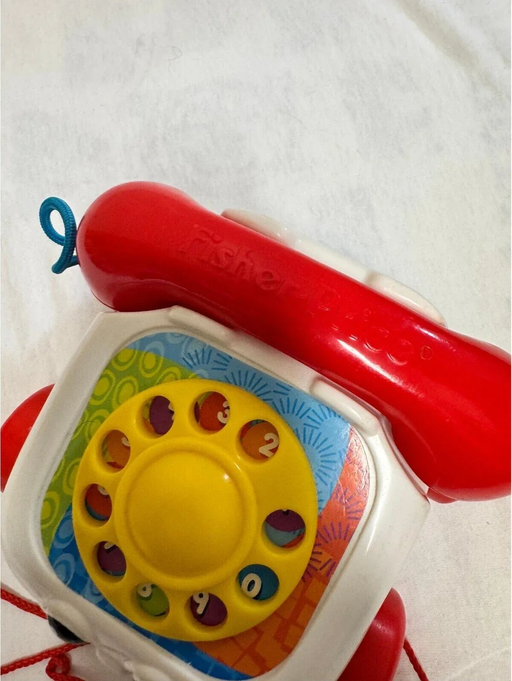Fisher-Price Chatter Telephone Pull Toy 77816 M2118 Plastic 2000